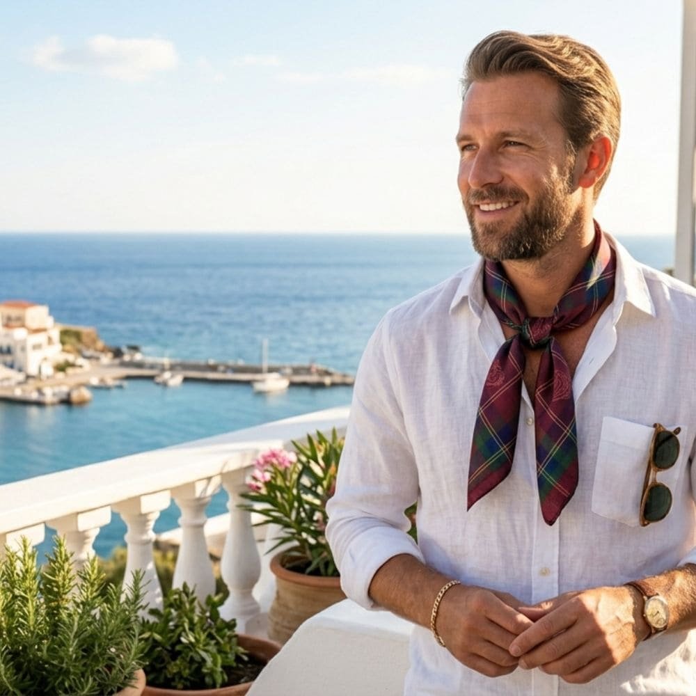 Foulard homme